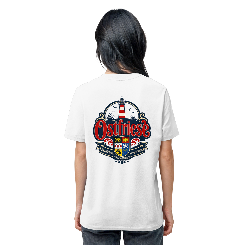 Ostfriese – Das Höchste, was ein Mensch werden kann - Organic Shirt