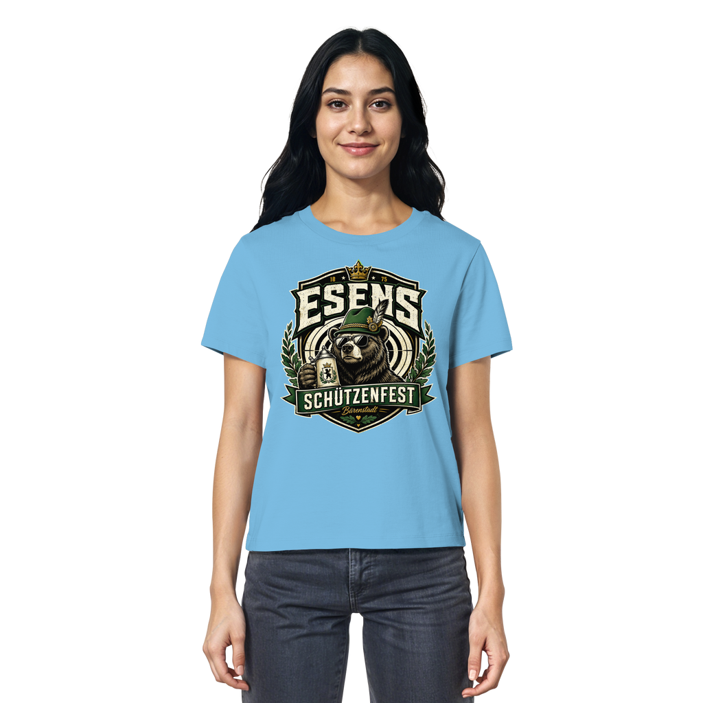 Esens Schützenfest – Bärenstadt mit Haltung - Ladies Organic Shirt