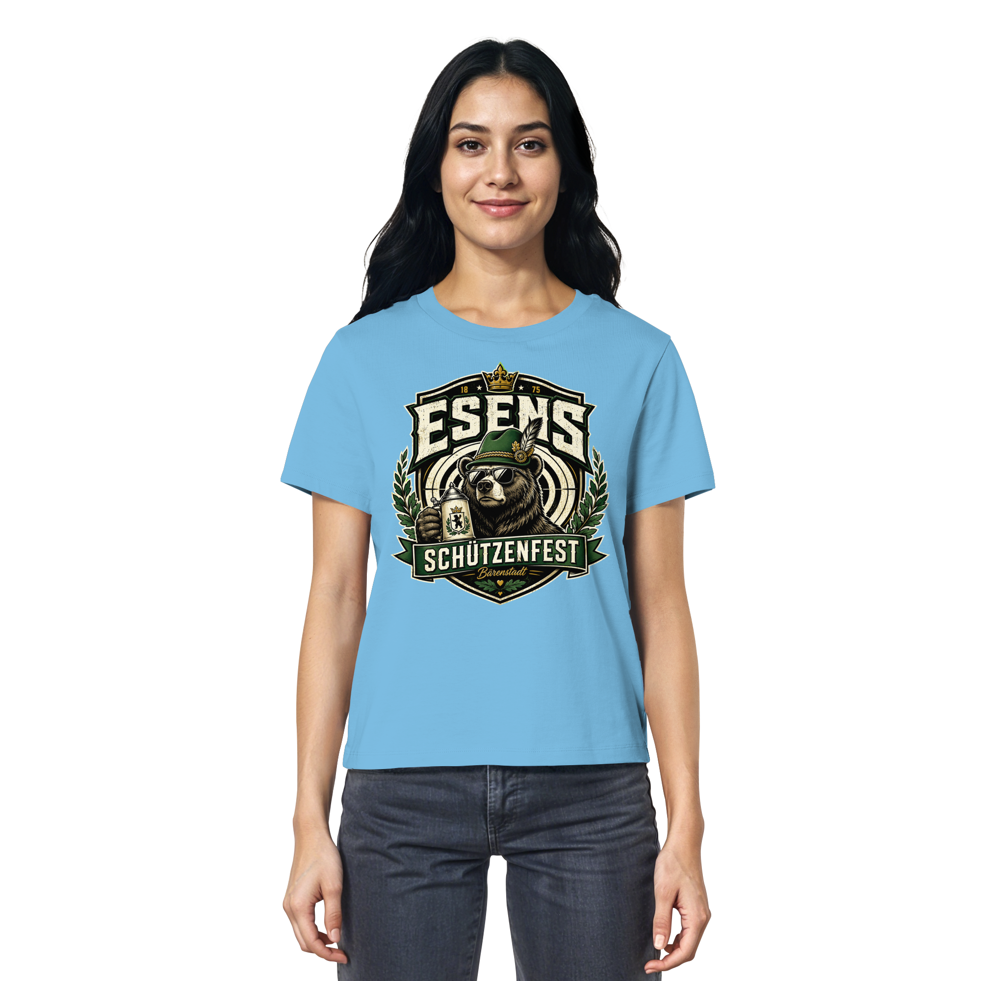 Esens Schützenfest – Bärenstadt mit Haltung - Ladies Organic Shirt