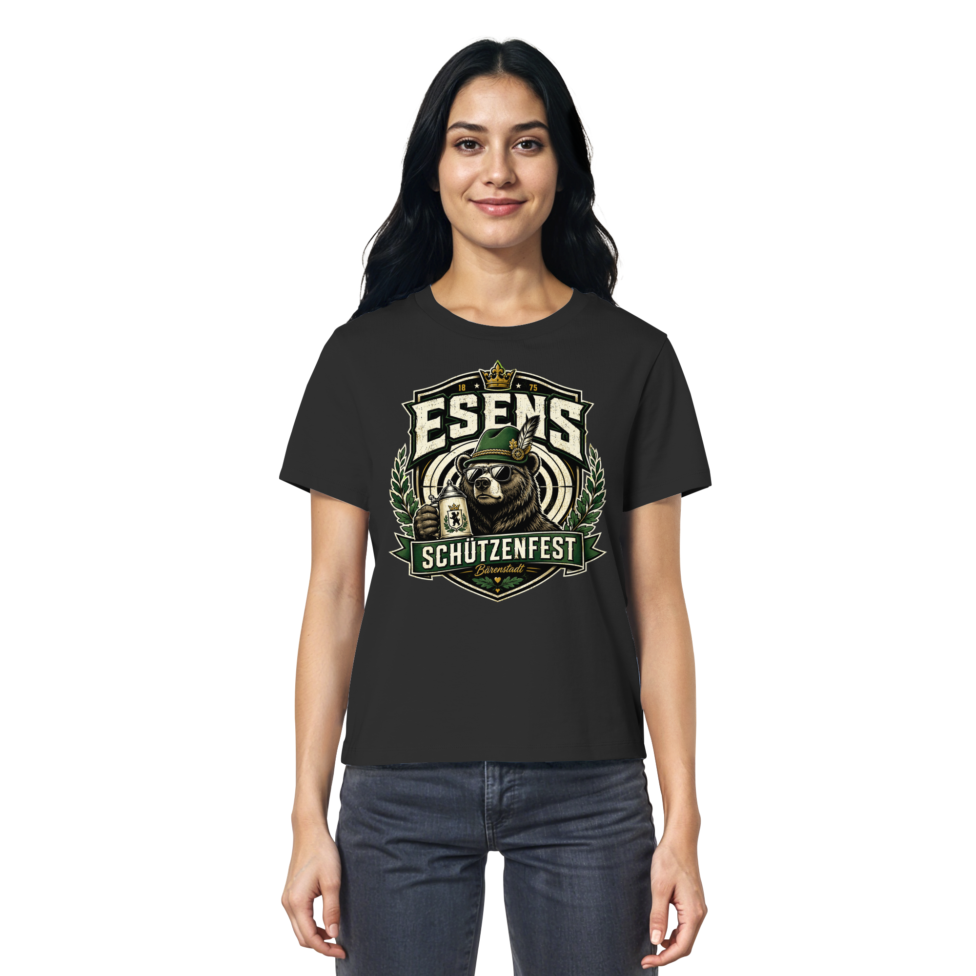 Esens Schützenfest – Bärenstadt mit Haltung - Ladies Organic Shirt
