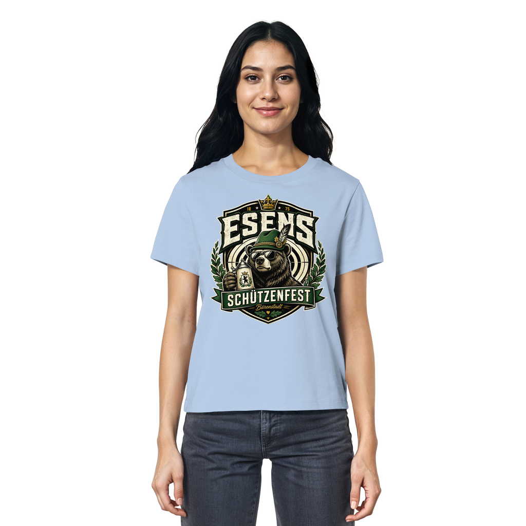 Esens Schützenfest – Bärenstadt mit Haltung - Ladies Organic Shirt