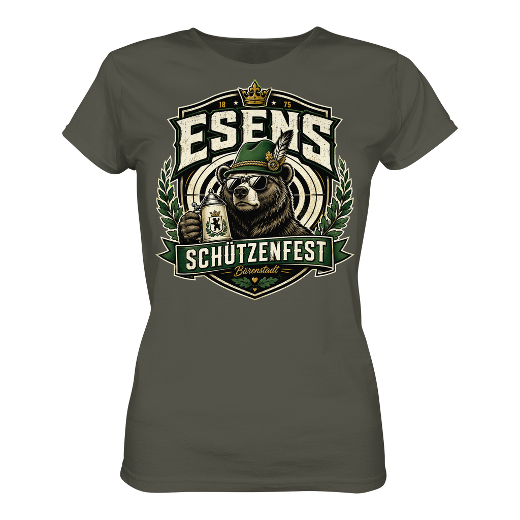 Esens Schützenfest – Bärenstadt mit Haltung - Ladies Organic Shirt