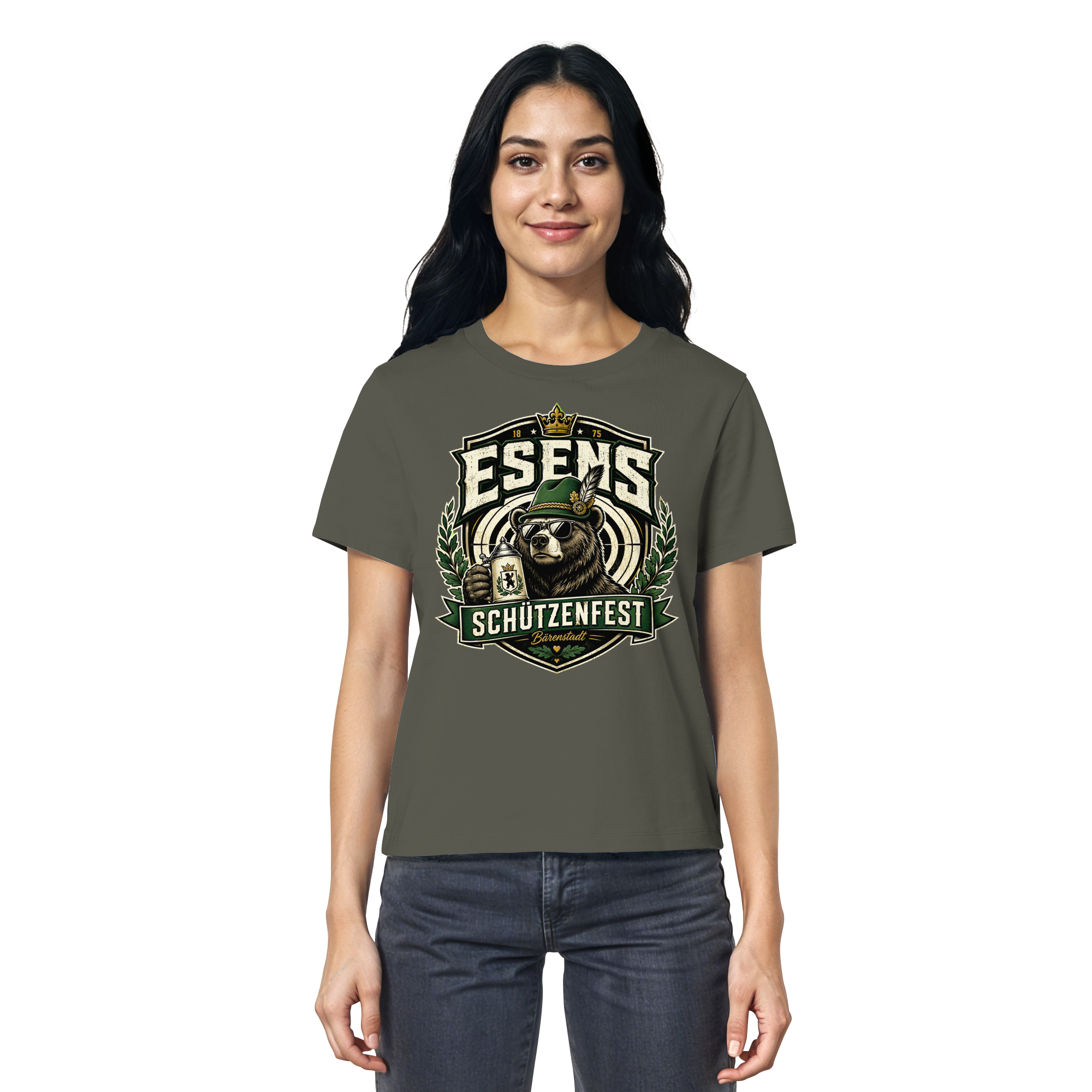 Esens Schützenfest – Bärenstadt mit Haltung - Ladies Organic Shirt