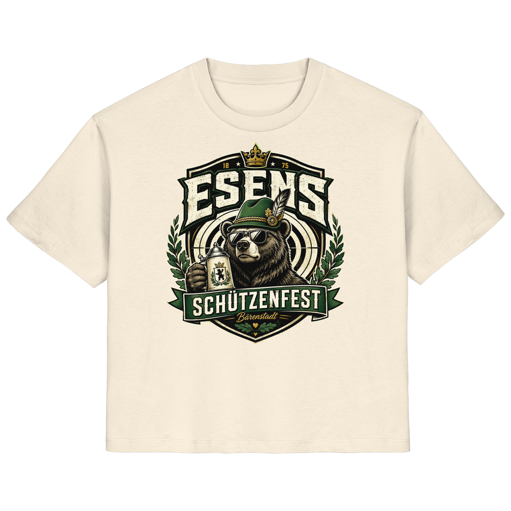 Esens Schützenfest – Bärenstadt mit Haltung - Ladies Organic Shirt