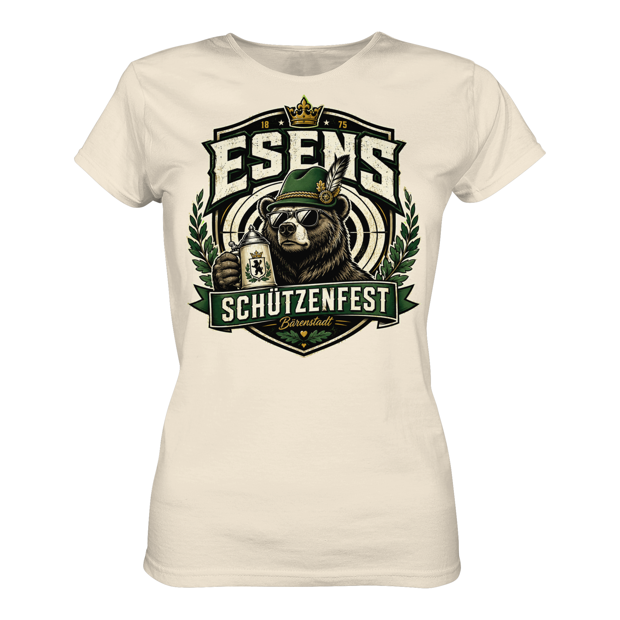 Esens Schützenfest – Bärenstadt mit Haltung - Ladies Organic Shirt