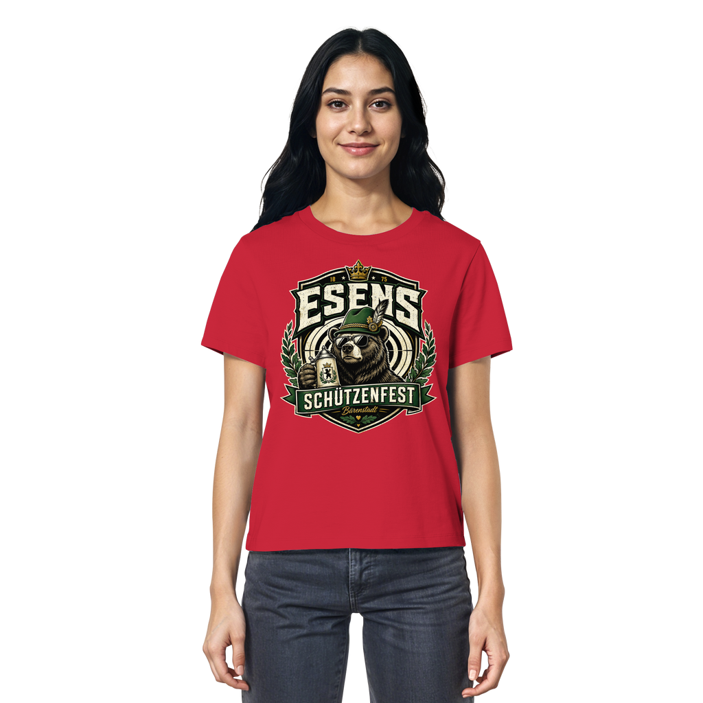 Esens Schützenfest – Bärenstadt mit Haltung - Ladies Organic Shirt