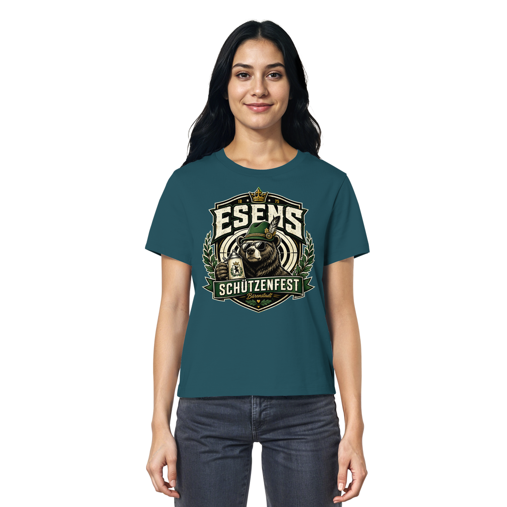 Esens Schützenfest – Bärenstadt mit Haltung - Ladies Organic Shirt