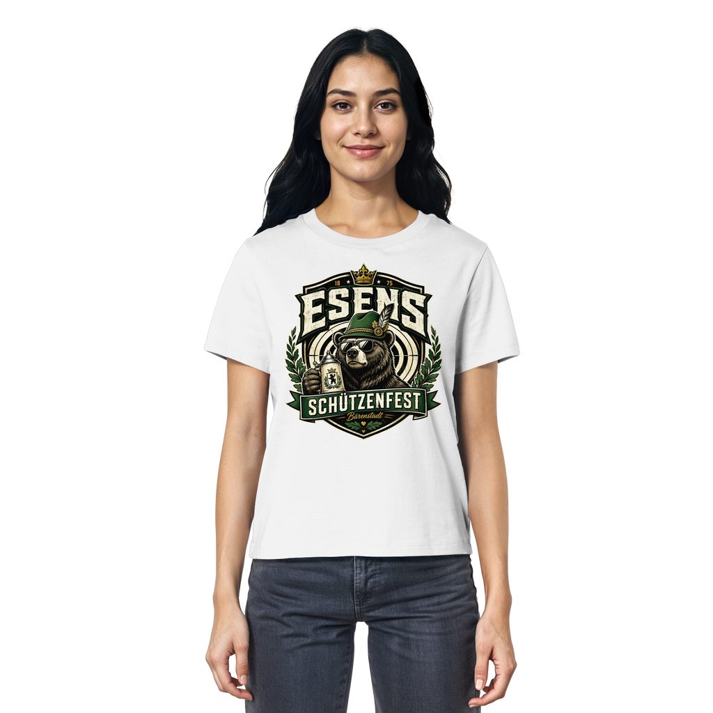 Esens Schützenfest – Bärenstadt mit Haltung - Ladies Organic Shirt