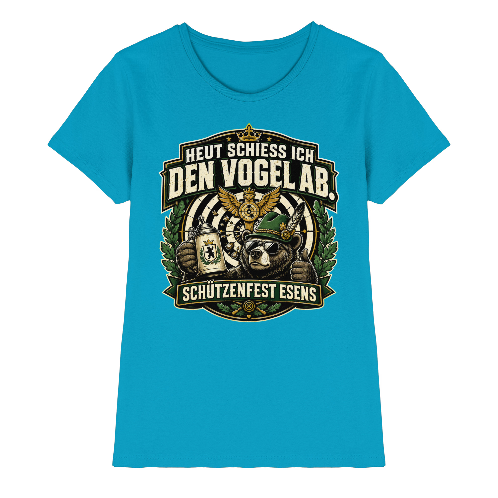 Heut schiess ich den Vogel ab – Schützenfest Esens - Ladies Premium Shirt