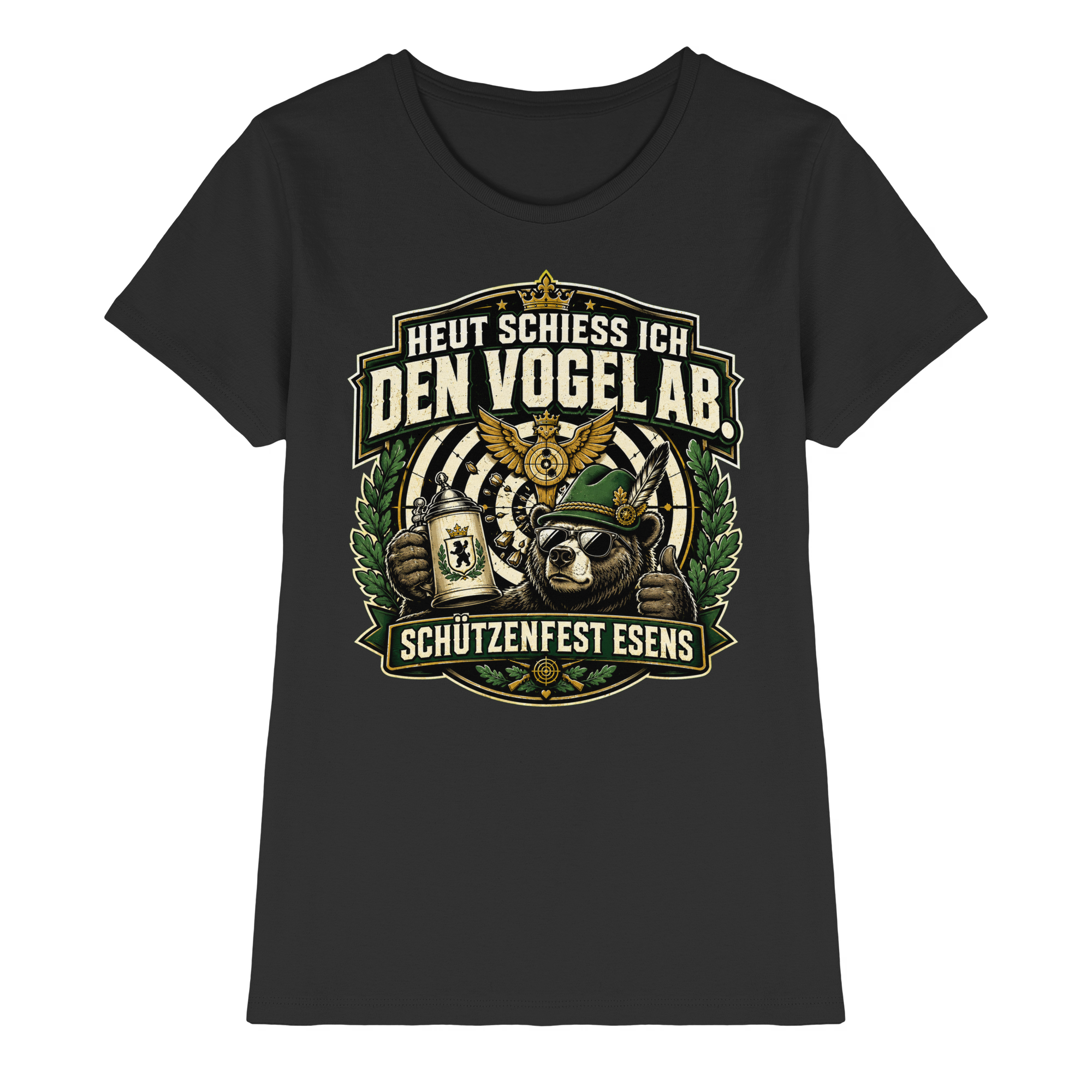 Heut schiess ich den Vogel ab – Schützenfest Esens - Ladies Premium Shirt