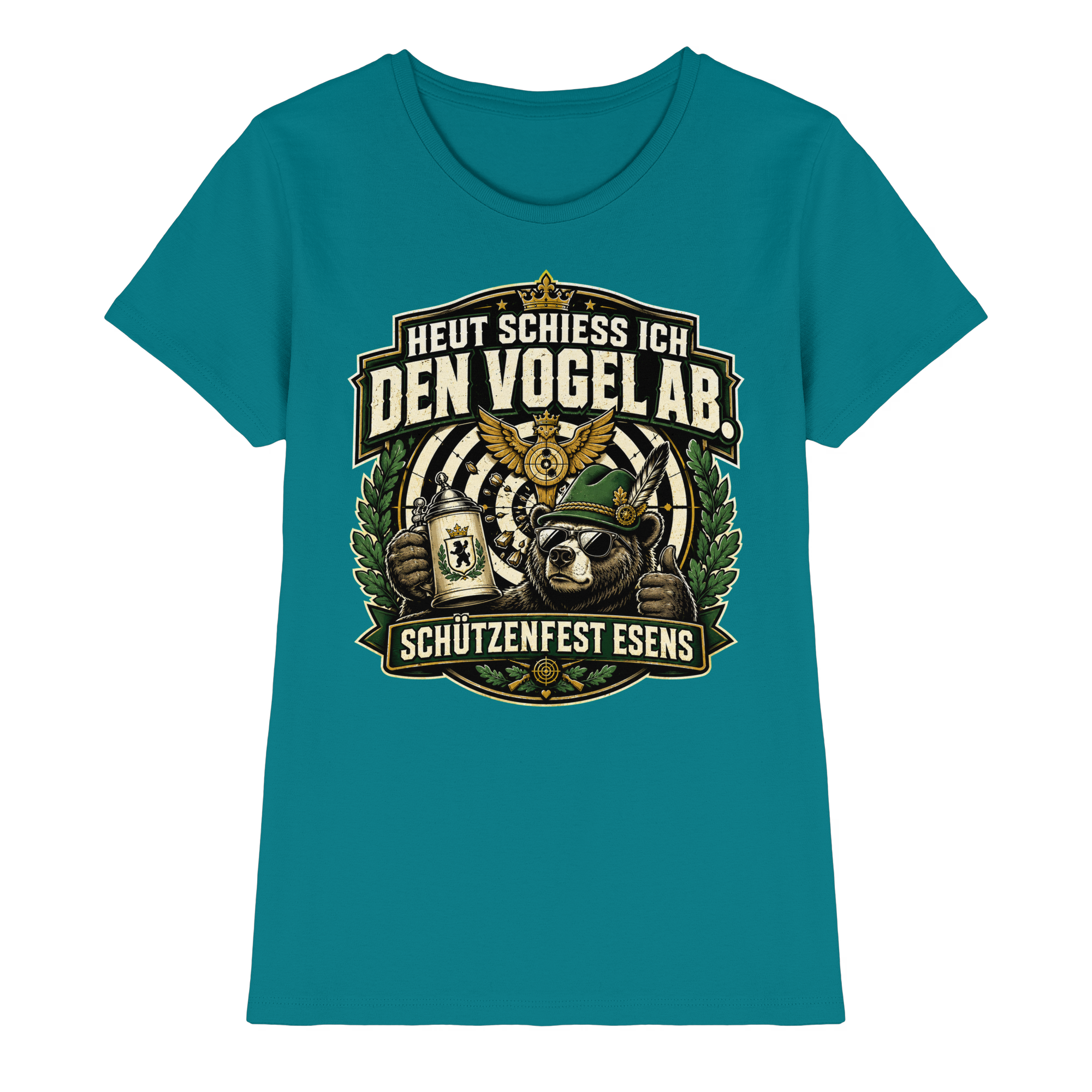 Heut schiess ich den Vogel ab – Schützenfest Esens - Ladies Premium Shirt