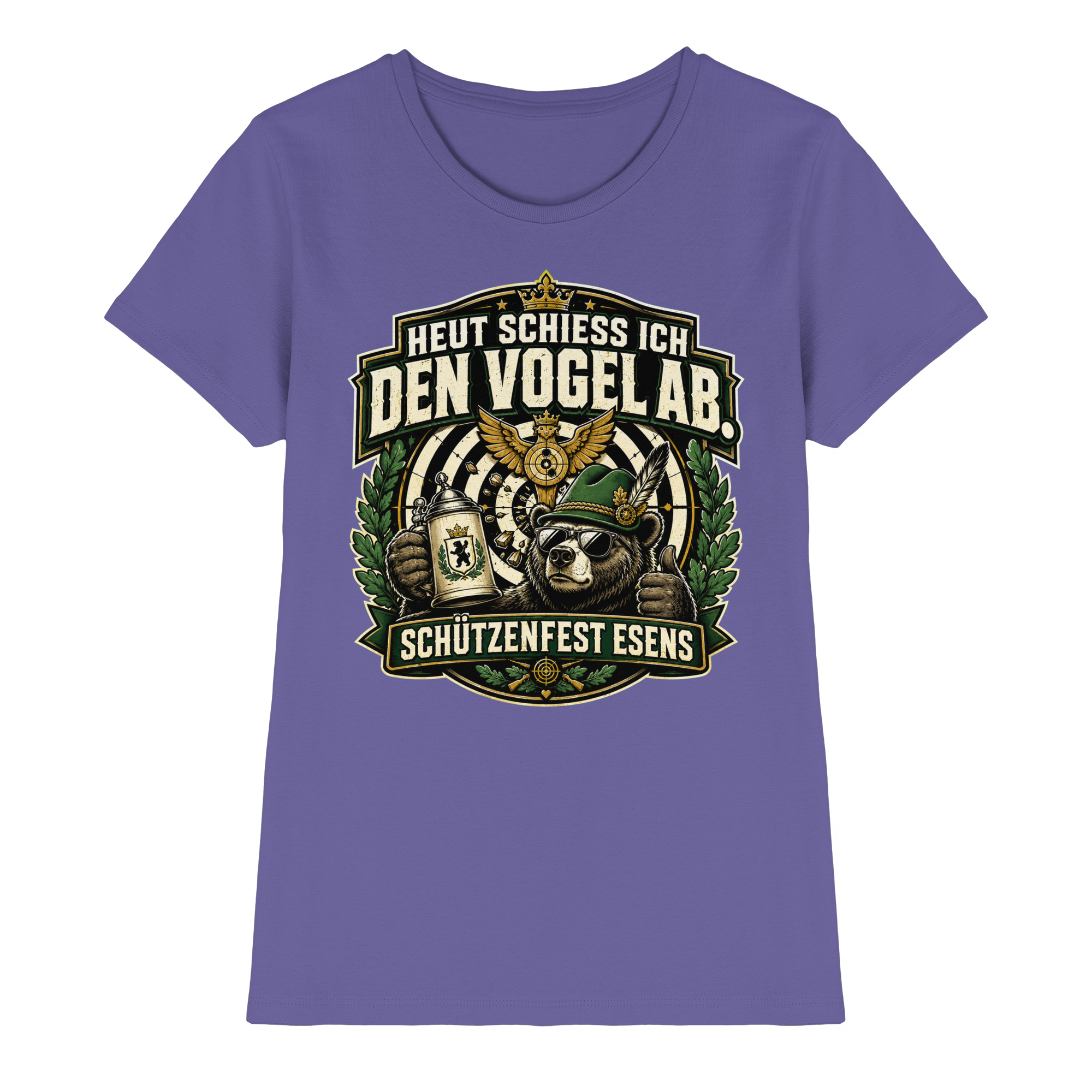 Heut schiess ich den Vogel ab – Schützenfest Esens - Ladies Premium Shirt