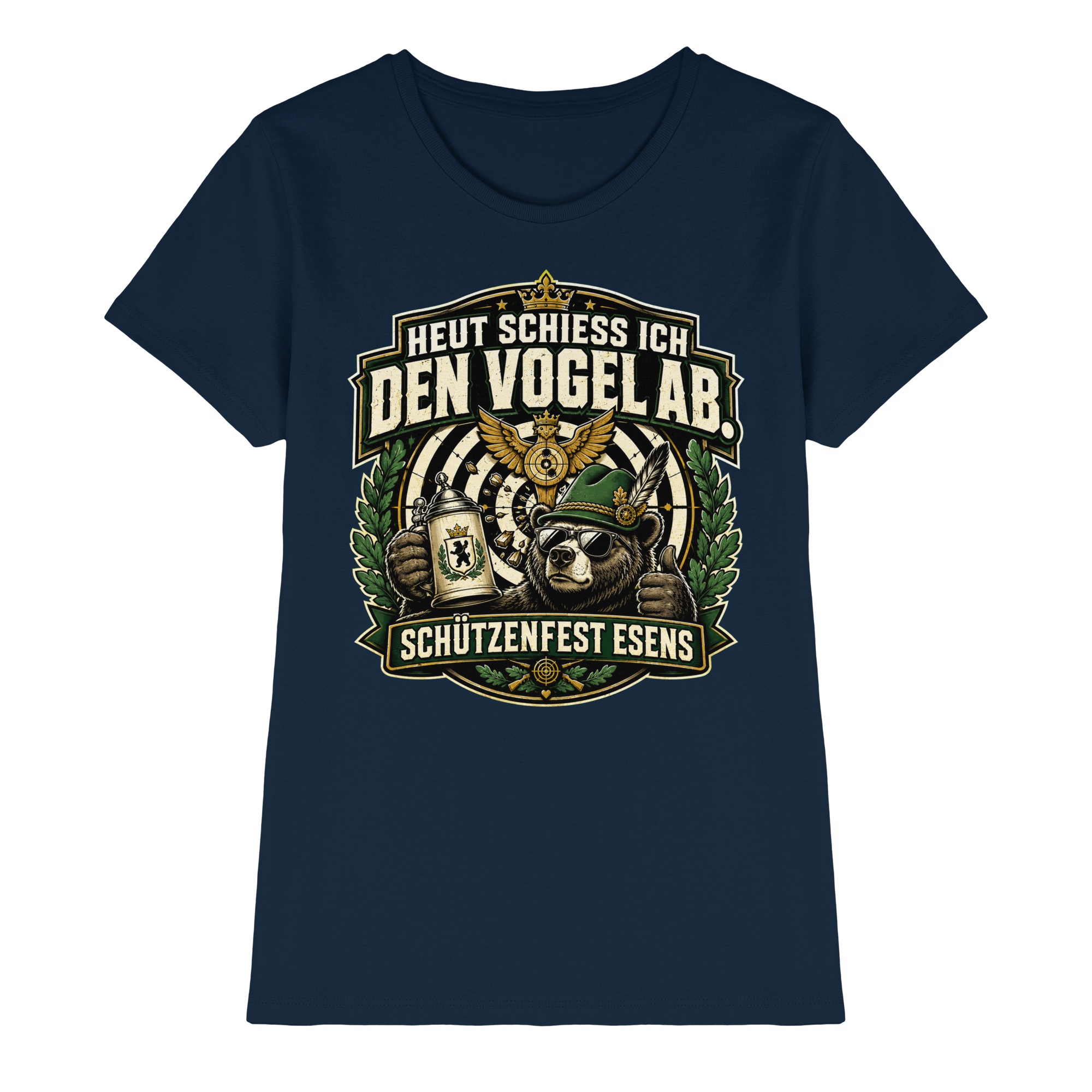 Heut schiess ich den Vogel ab – Schützenfest Esens - Ladies Premium Shirt