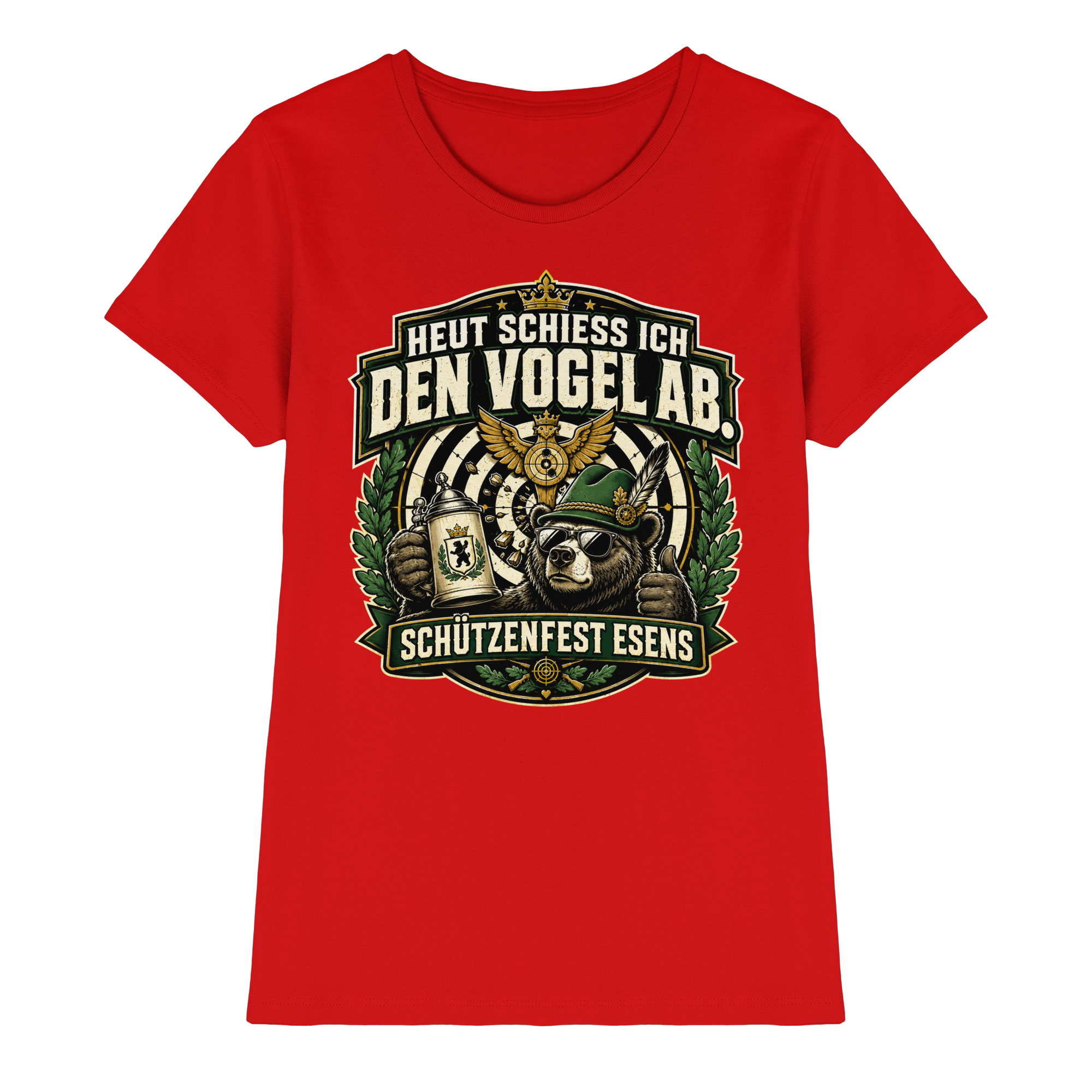 Heut schiess ich den Vogel ab – Schützenfest Esens - Ladies Premium Shirt