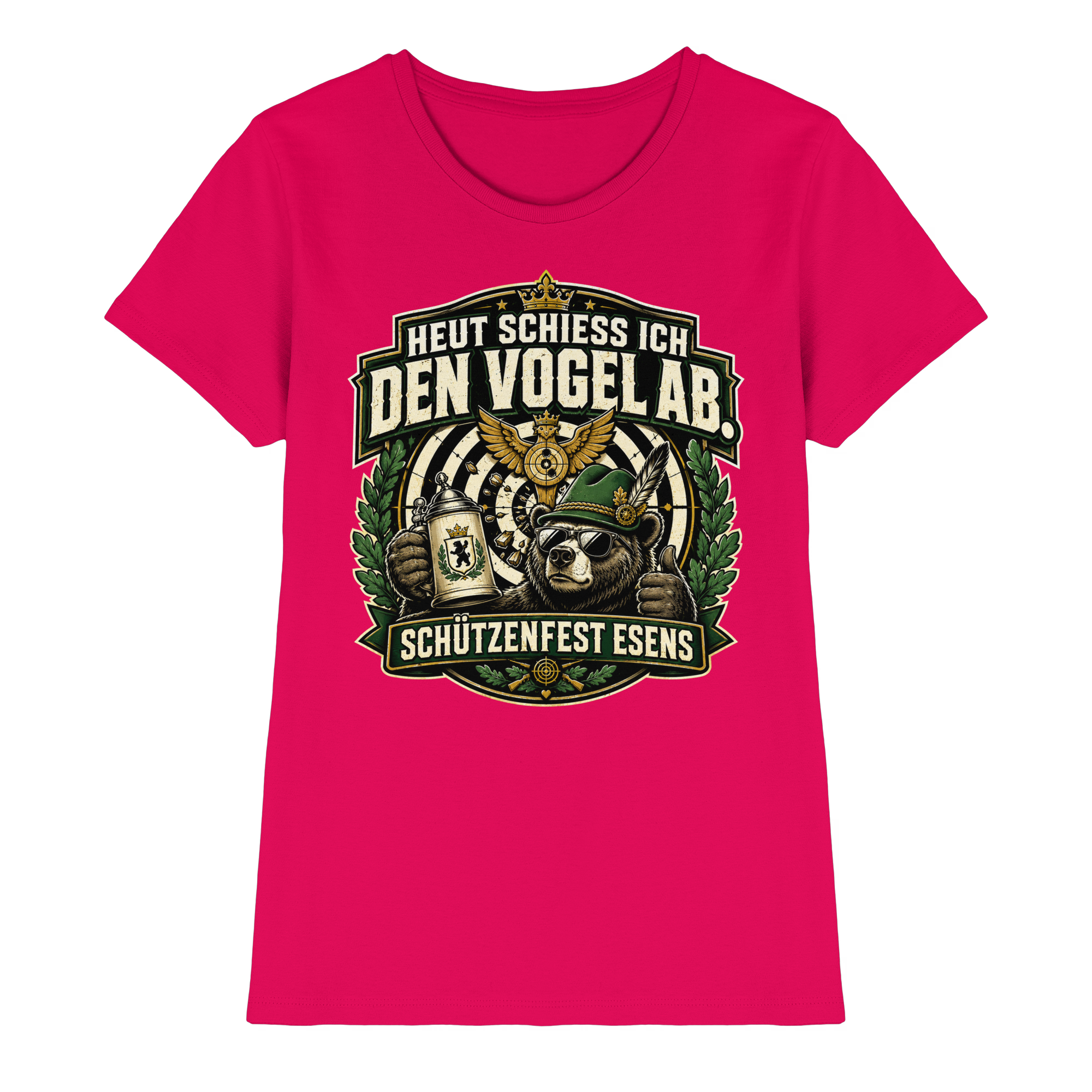 Heut schiess ich den Vogel ab – Schützenfest Esens - Ladies Premium Shirt