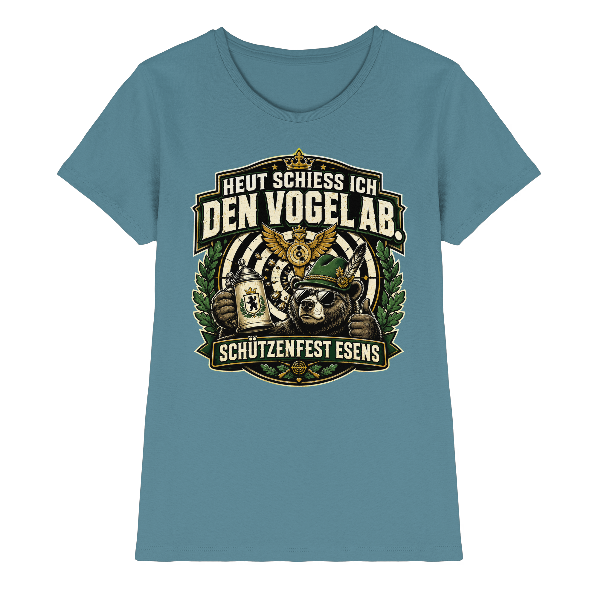 Heut schiess ich den Vogel ab – Schützenfest Esens - Ladies Premium Shirt