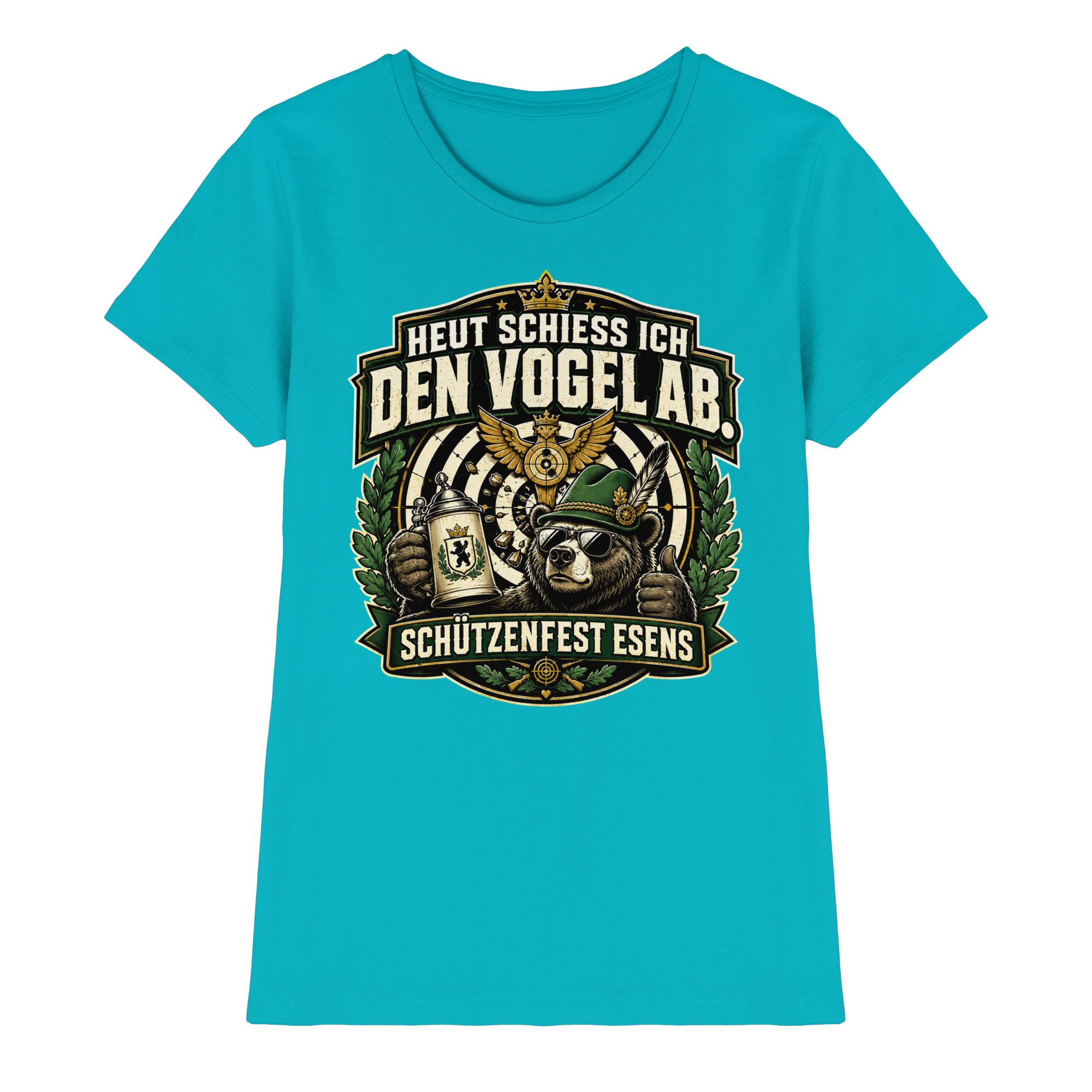 Heut schiess ich den Vogel ab – Schützenfest Esens - Ladies Premium Shirt