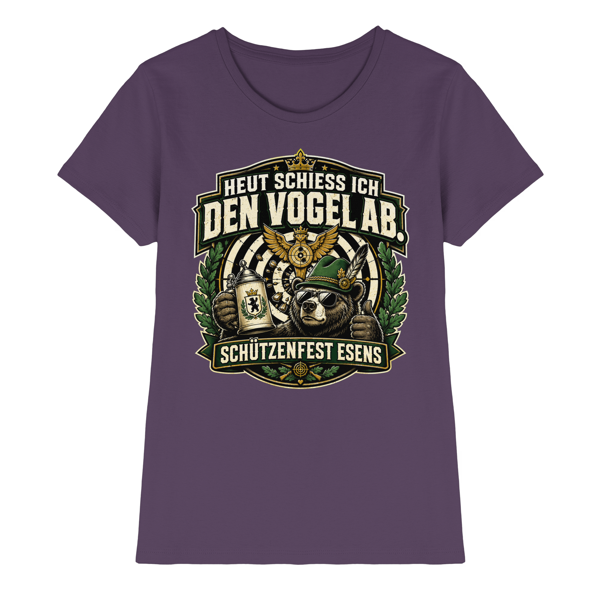 Heut schiess ich den Vogel ab – Schützenfest Esens - Ladies Premium Shirt