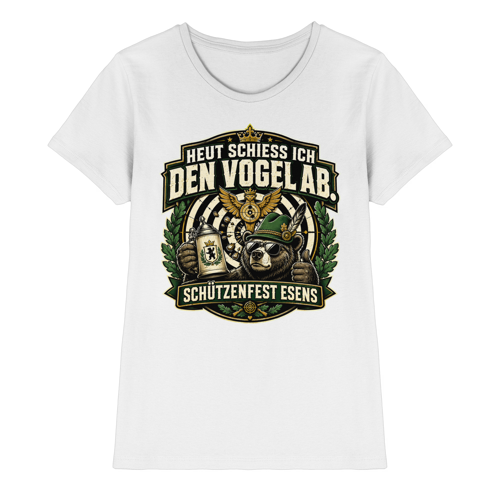 Heut schiess ich den Vogel ab – Schützenfest Esens - Ladies Premium Shirt