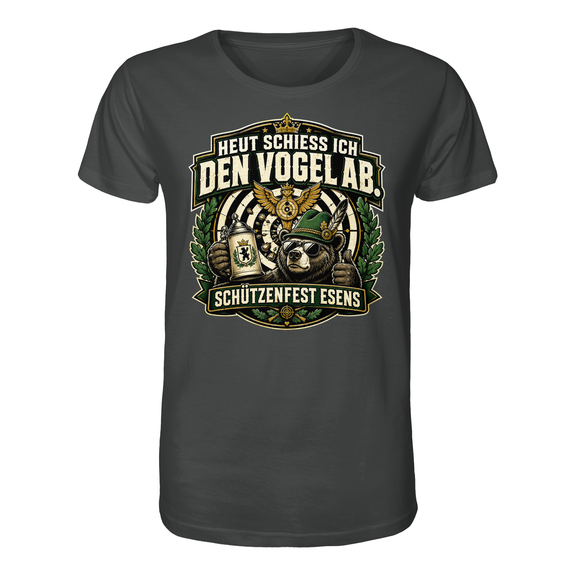 Heut schiess ich den Vogel ab – Schützenfest Esens - Organic Shirt