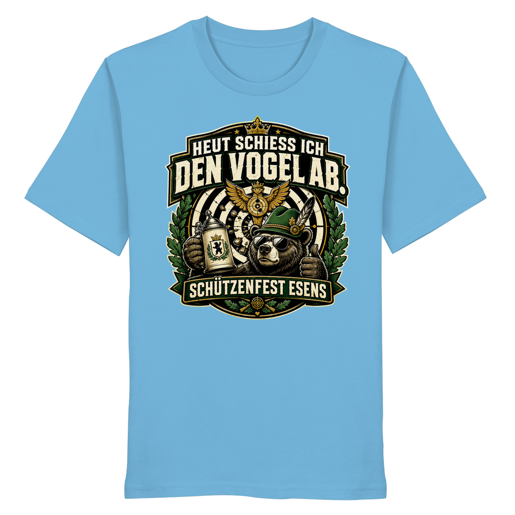 Heut schiess ich den Vogel ab – Schützenfest Esens - Organic Shirt