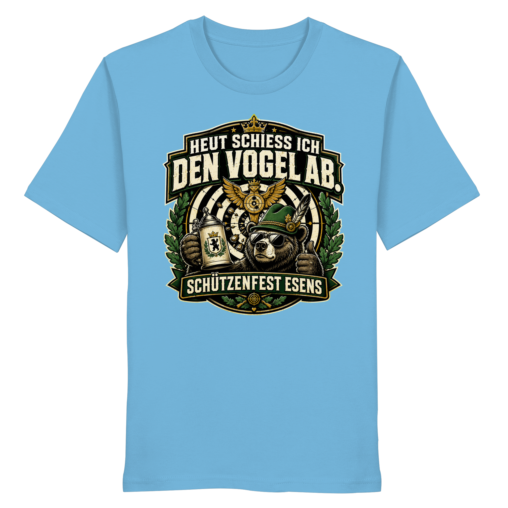 Heut schiess ich den Vogel ab – Schützenfest Esens - Organic Shirt