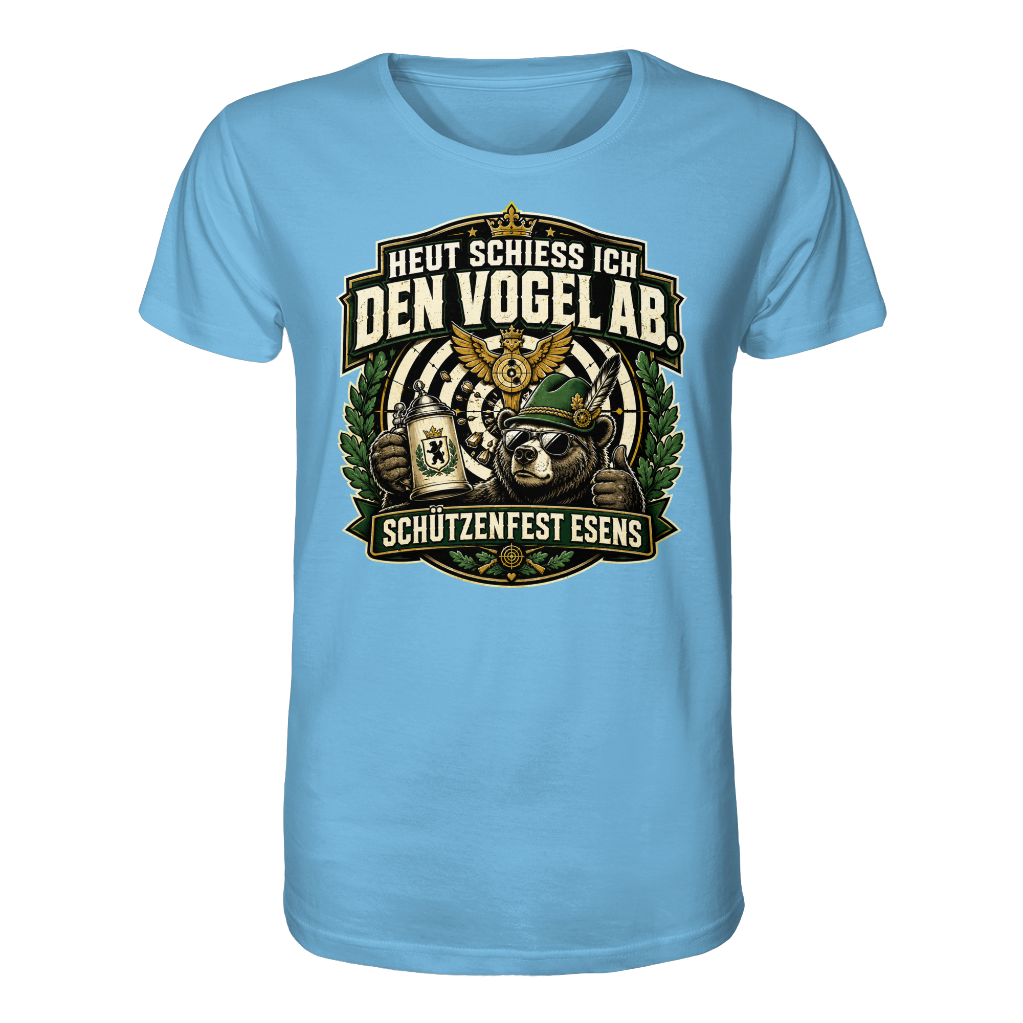 Heut schiess ich den Vogel ab – Schützenfest Esens - Organic Shirt