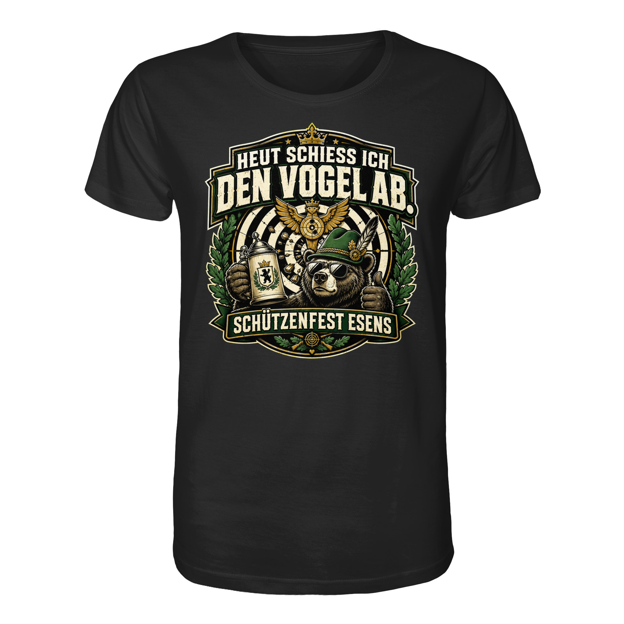 Heut schiess ich den Vogel ab – Schützenfest Esens - Organic Shirt