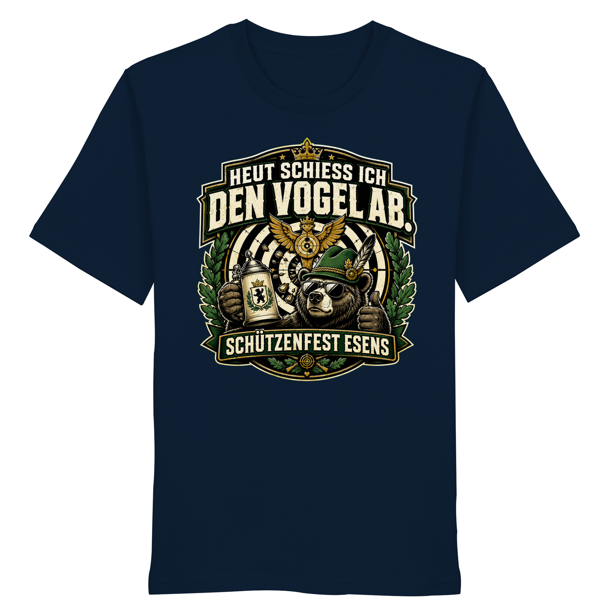 Heut schiess ich den Vogel ab – Schützenfest Esens - Organic Shirt