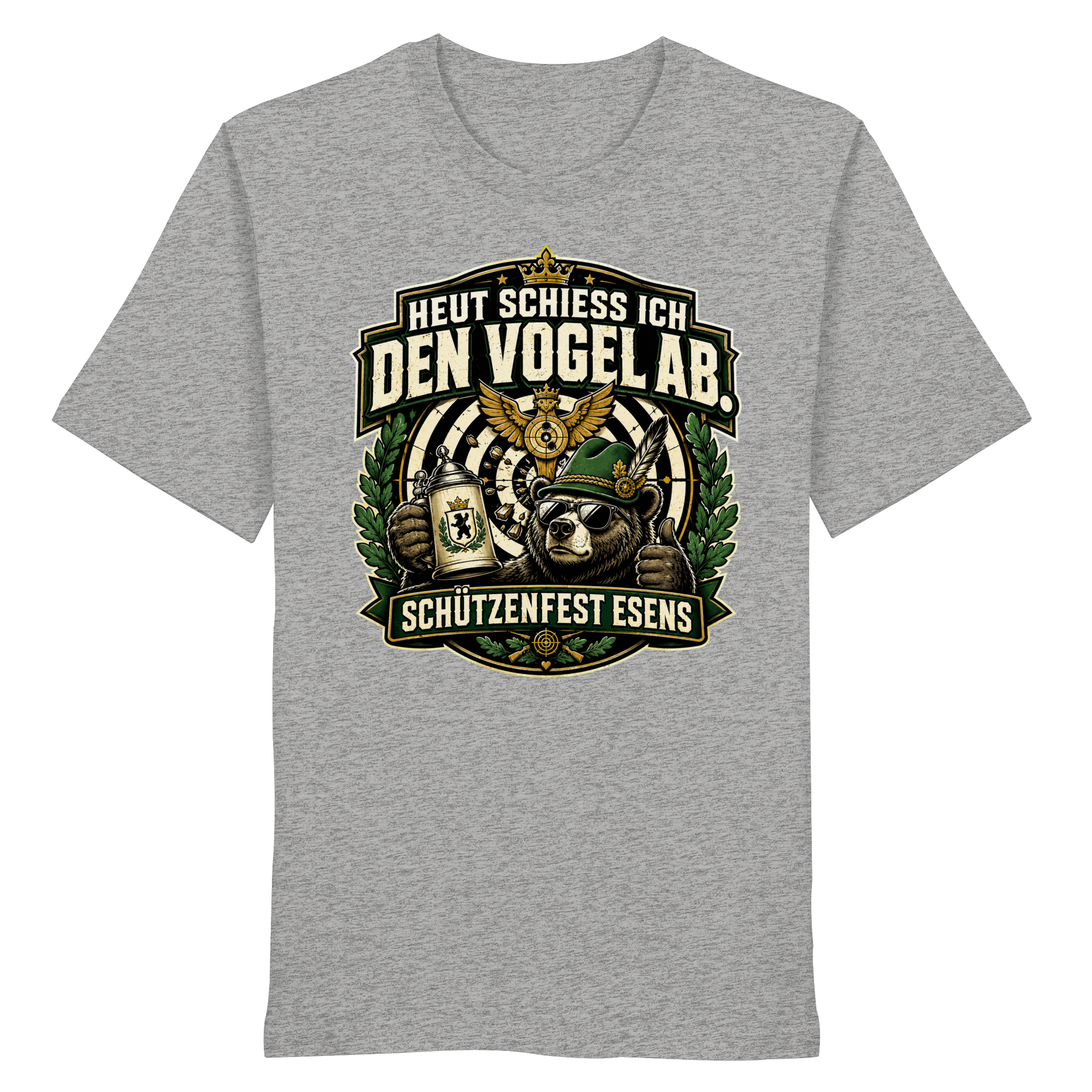 Heut schiess ich den Vogel ab – Schützenfest Esens - Organic Shirt