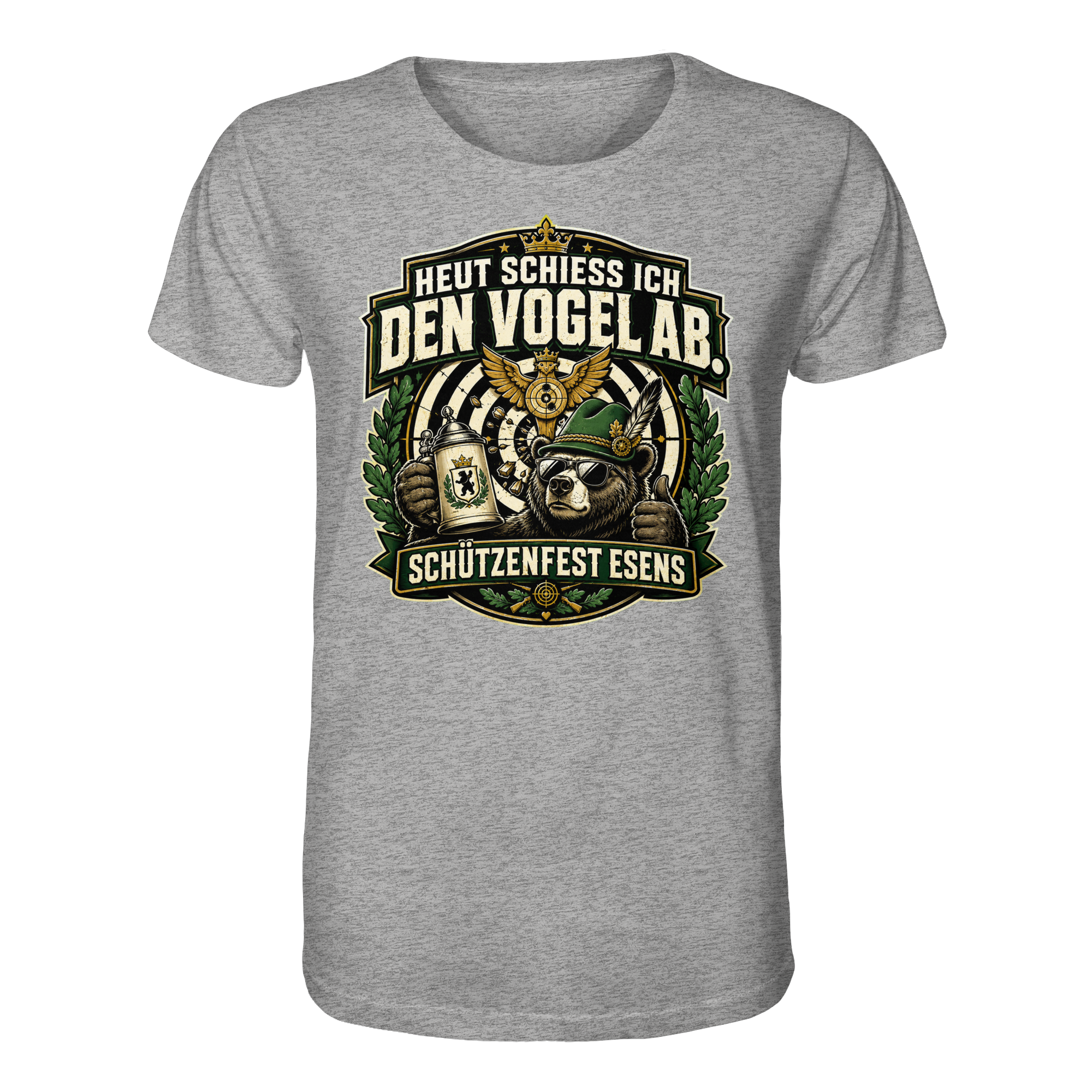 Heut schiess ich den Vogel ab – Schützenfest Esens - Organic Shirt