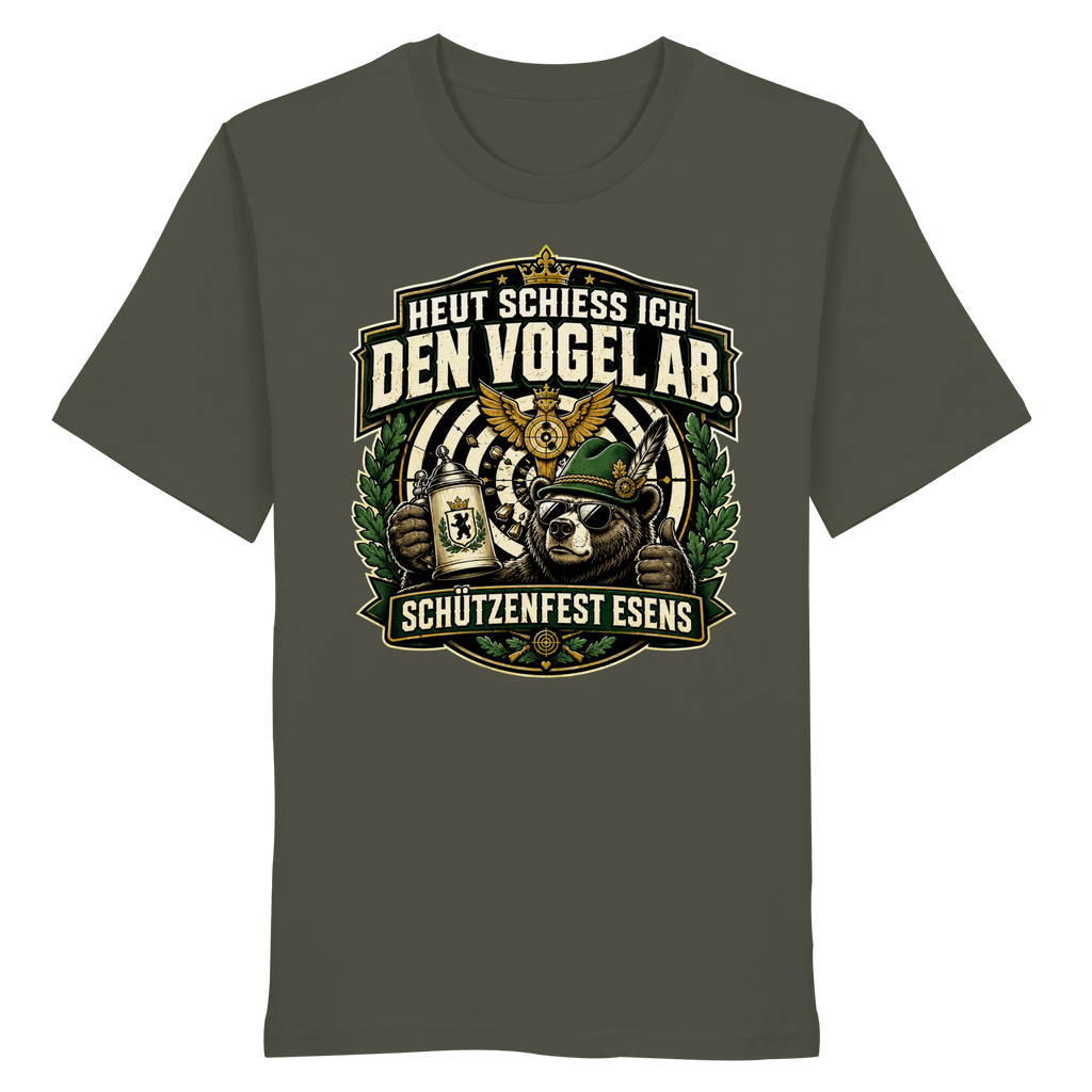 Heut schiess ich den Vogel ab – Schützenfest Esens - Organic Shirt