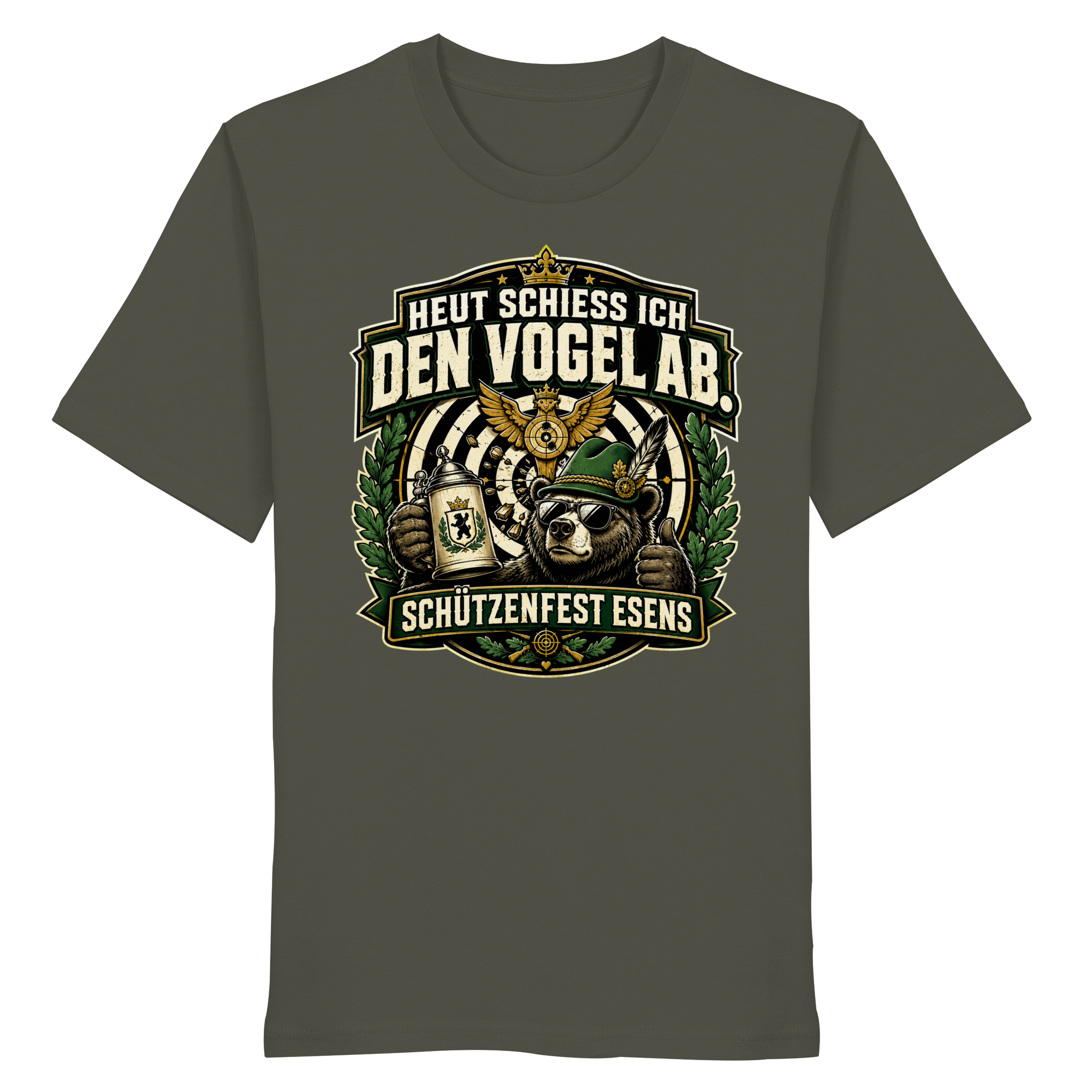Heut schiess ich den Vogel ab – Schützenfest Esens - Organic Shirt