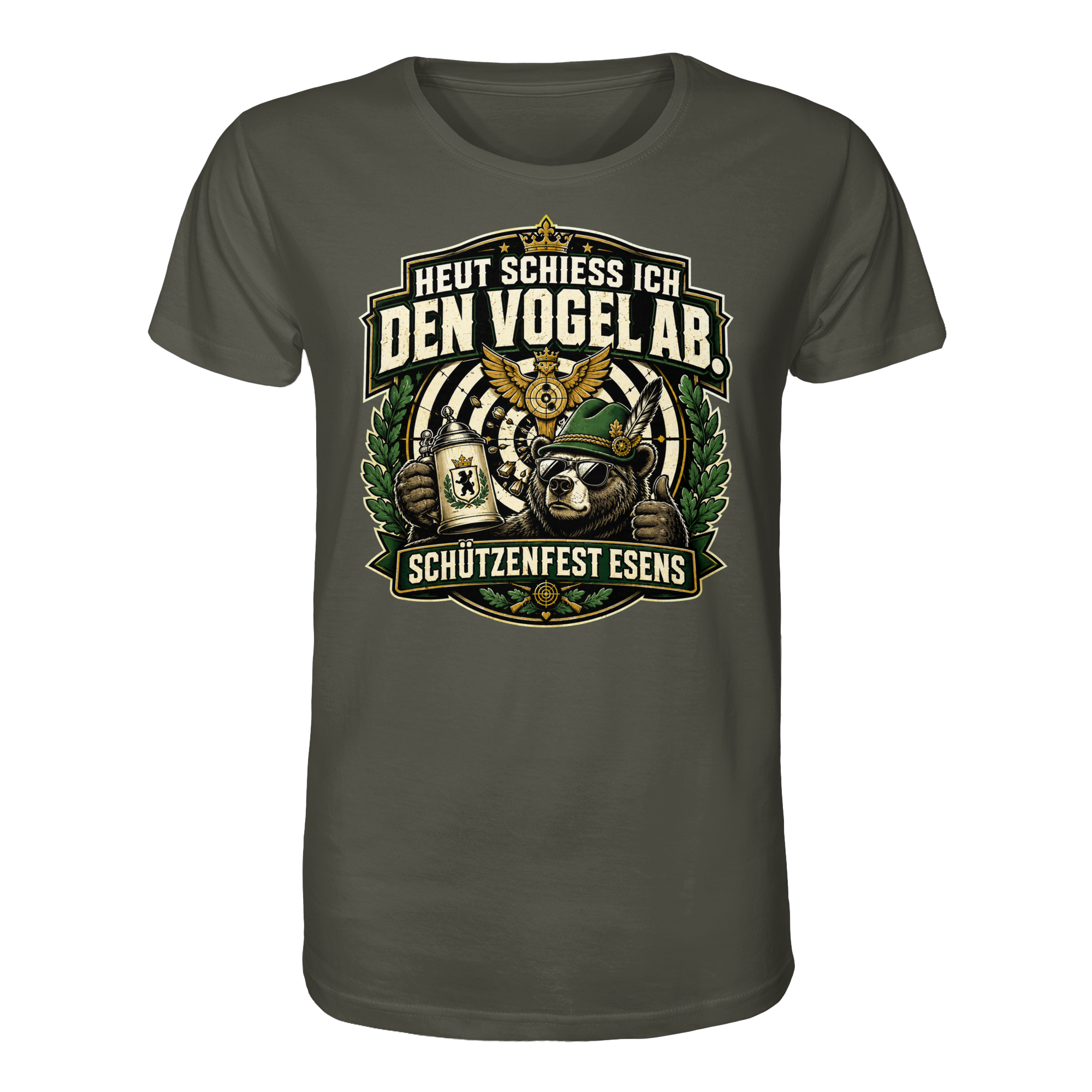Heut schiess ich den Vogel ab – Schützenfest Esens - Organic Shirt
