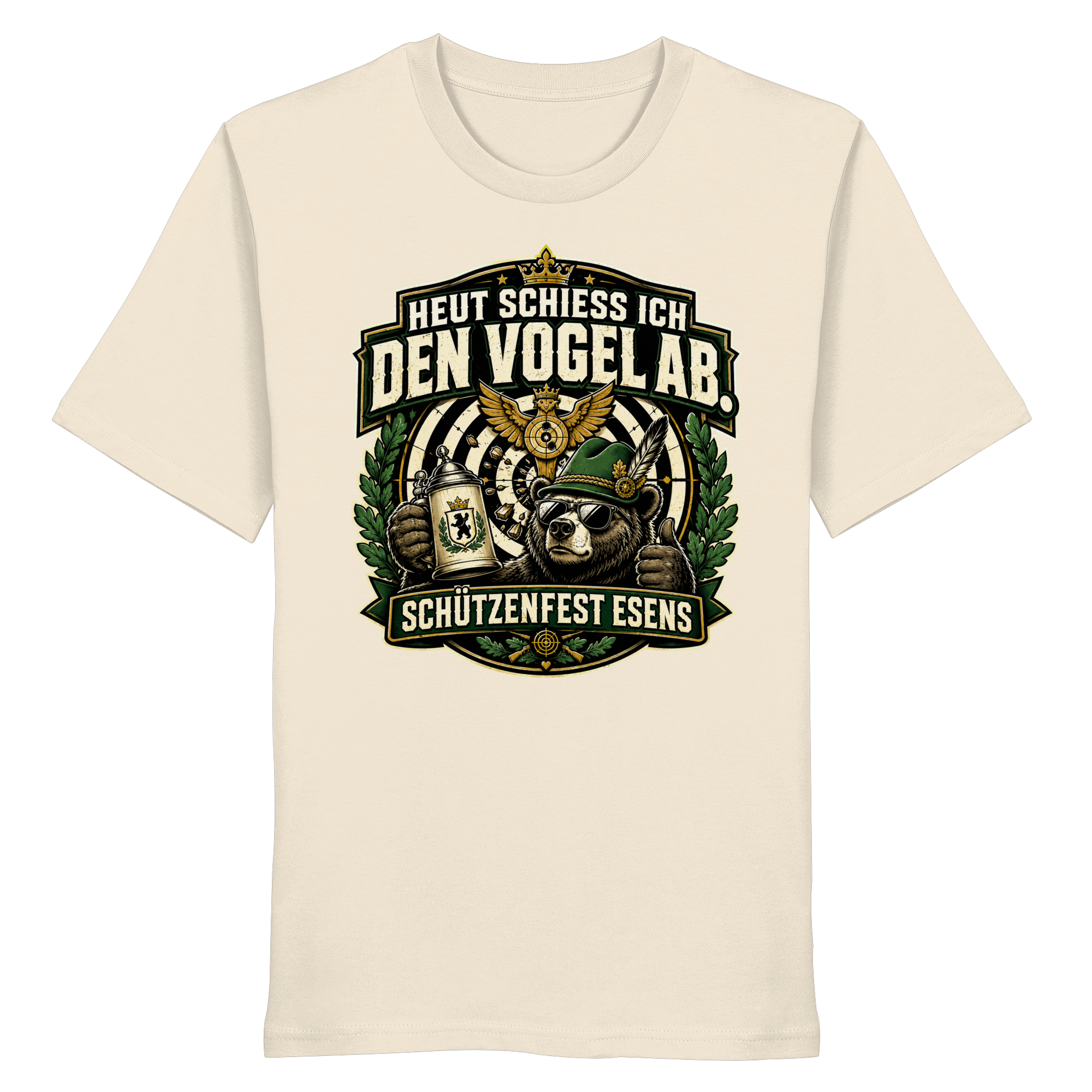 Heut schiess ich den Vogel ab – Schützenfest Esens - Organic Shirt