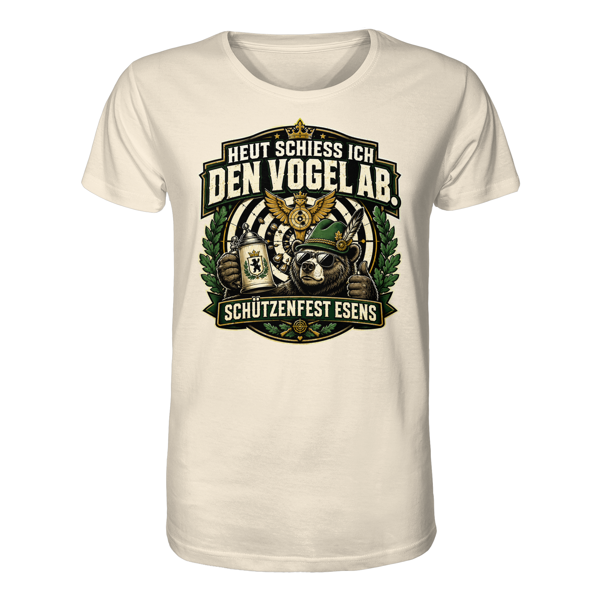Heut schiess ich den Vogel ab – Schützenfest Esens - Organic Shirt