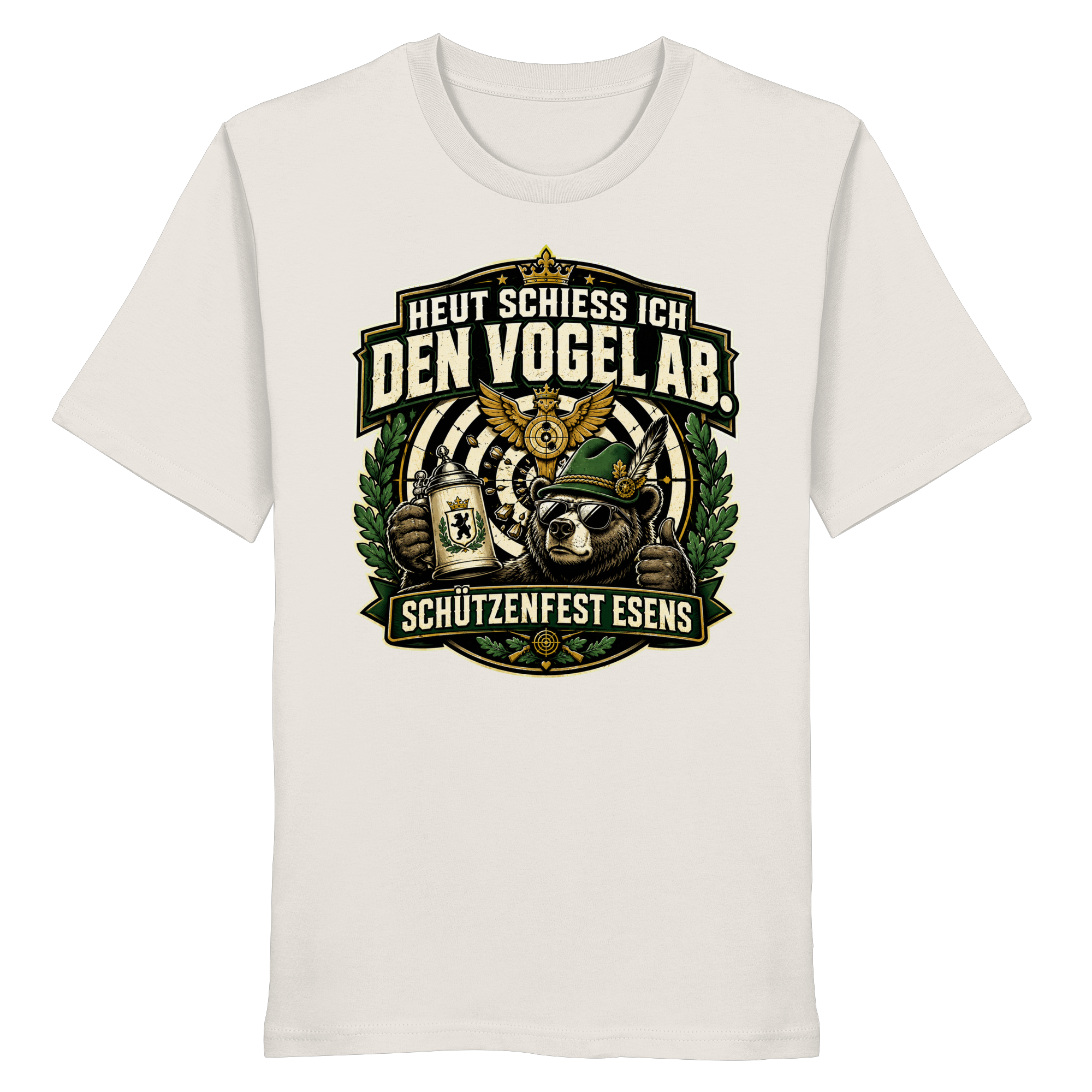 Heut schiess ich den Vogel ab – Schützenfest Esens - Organic Shirt