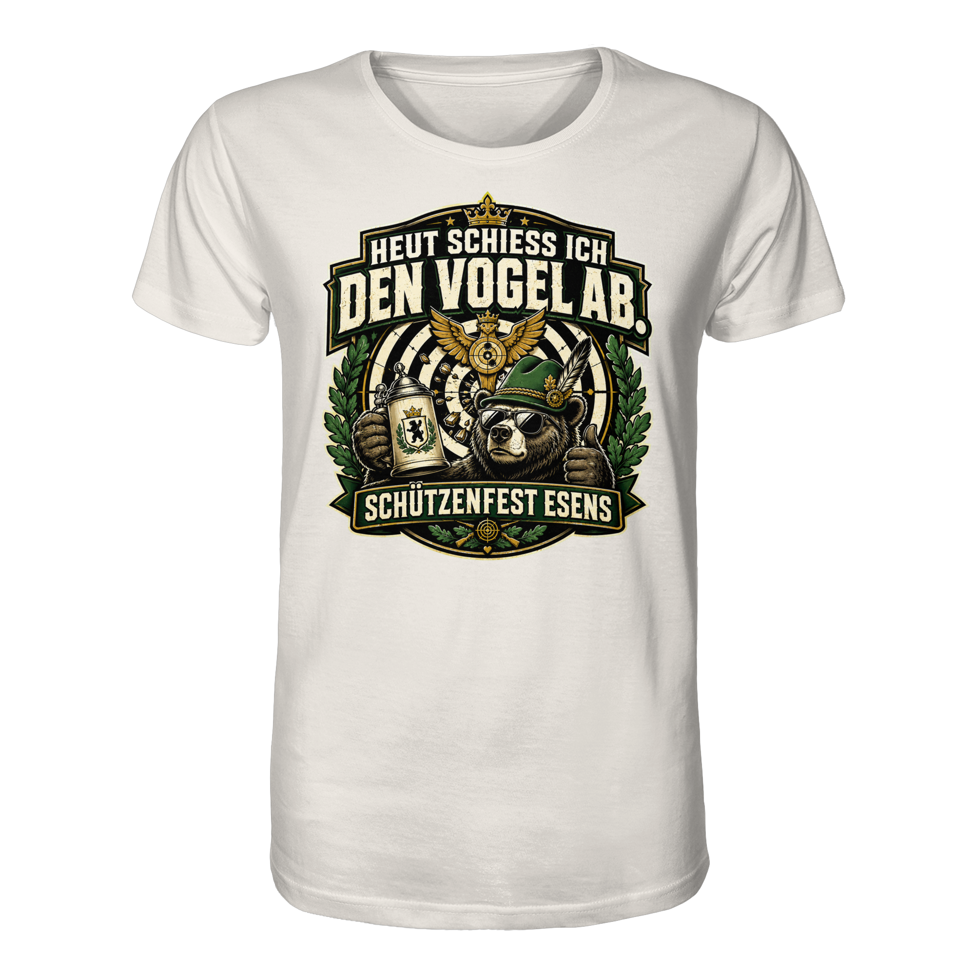 Heut schiess ich den Vogel ab – Schützenfest Esens - Organic Shirt