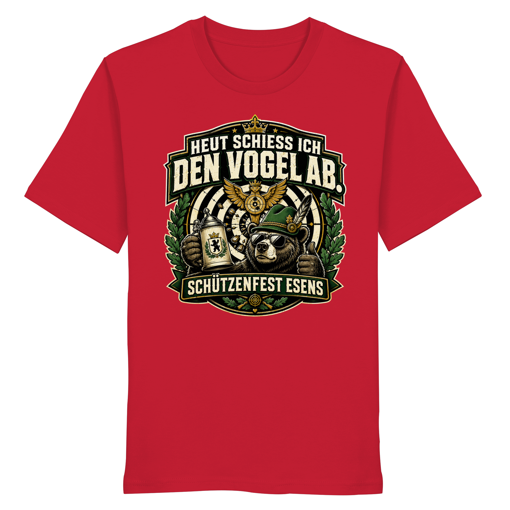Heut schiess ich den Vogel ab – Schützenfest Esens - Organic Shirt