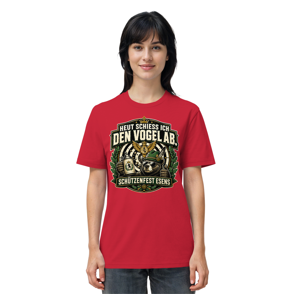 Heut schiess ich den Vogel ab – Schützenfest Esens - Organic Shirt