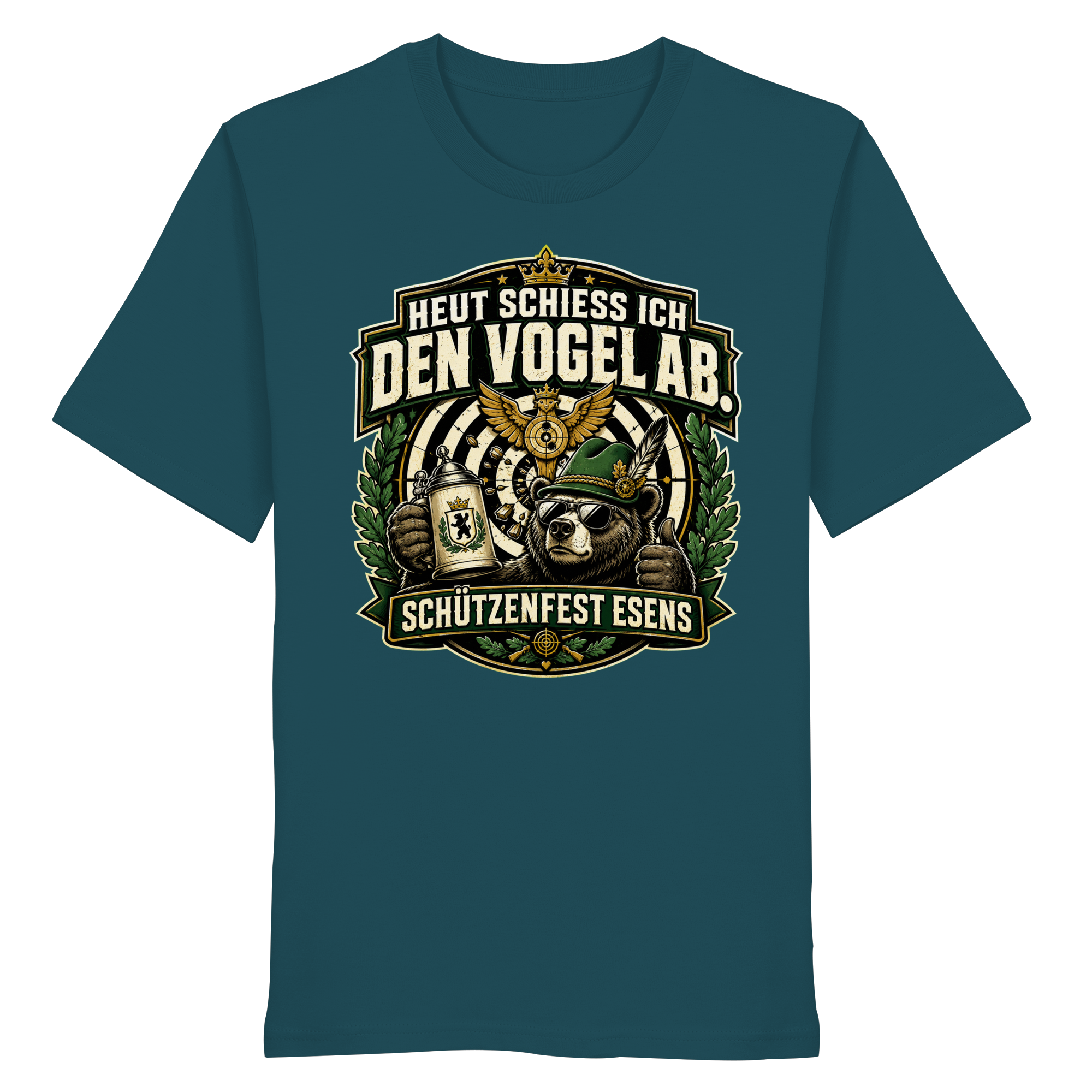 Heut schiess ich den Vogel ab – Schützenfest Esens - Organic Shirt
