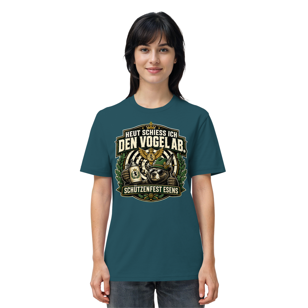 Heut schiess ich den Vogel ab – Schützenfest Esens - Organic Shirt
