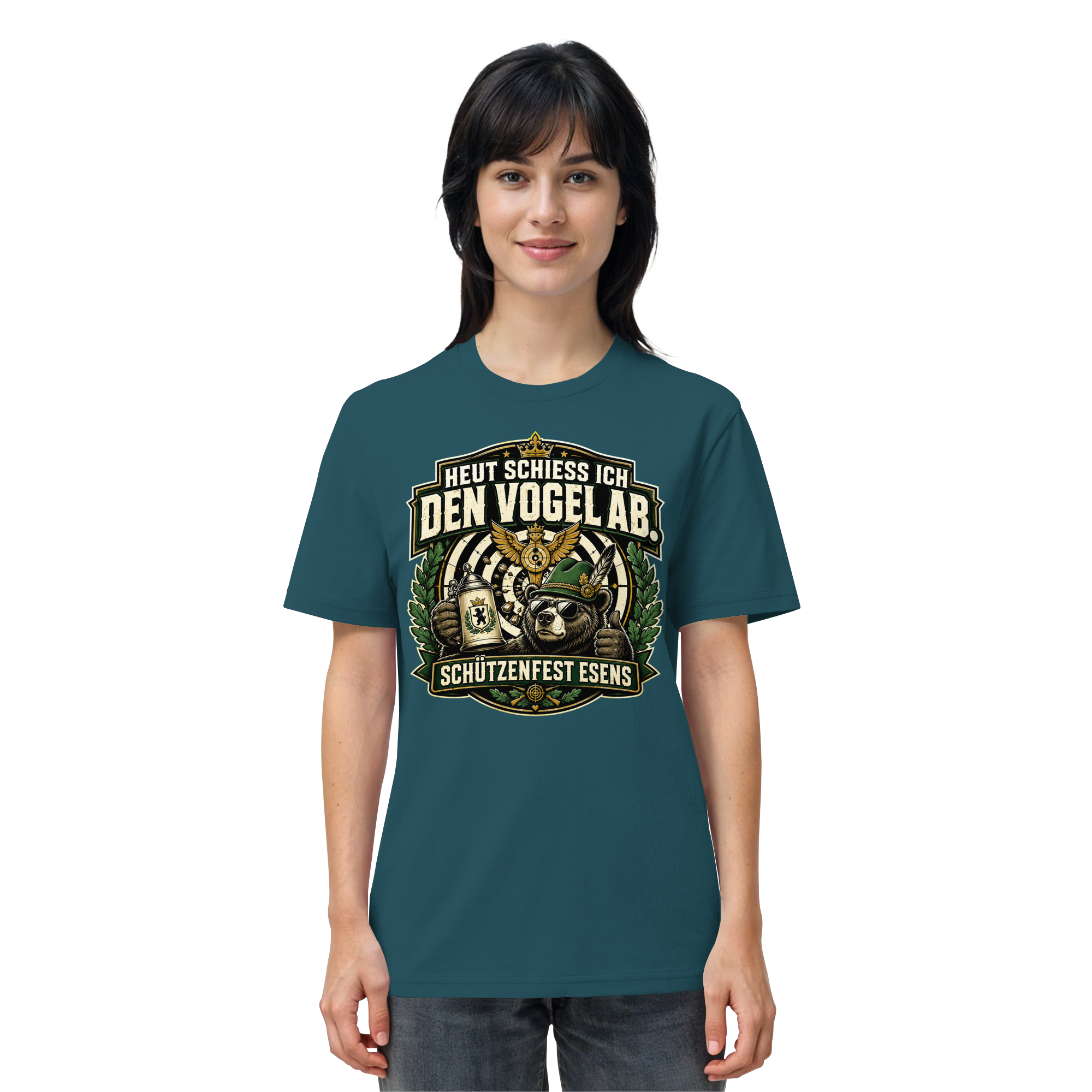 Heut schiess ich den Vogel ab – Schützenfest Esens - Organic Shirt