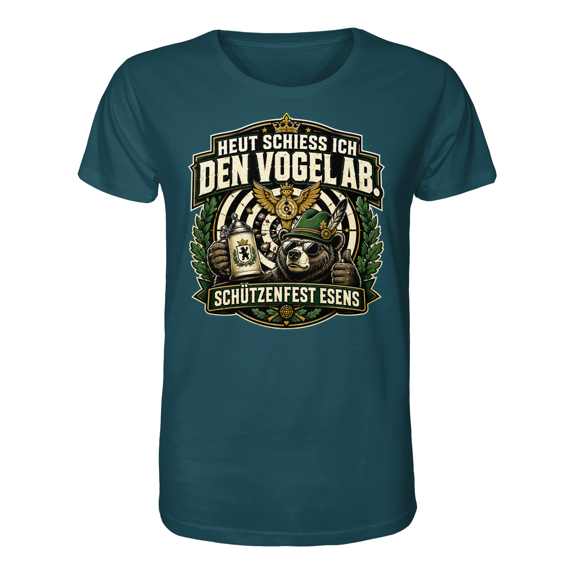 Heut schiess ich den Vogel ab – Schützenfest Esens - Organic Shirt