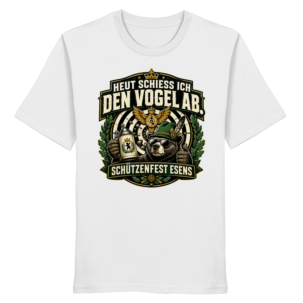 Heut schiess ich den Vogel ab – Schützenfest Esens - Organic Shirt