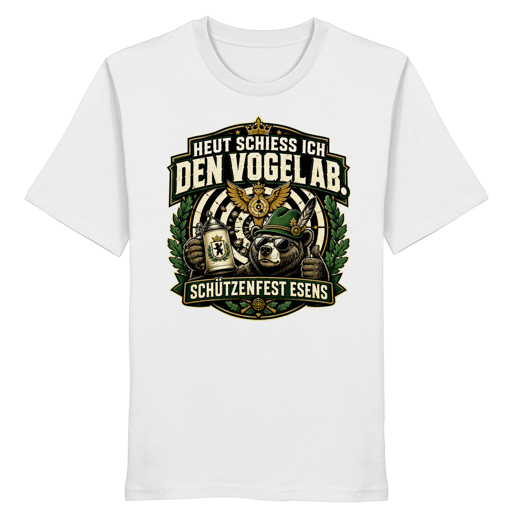 Heut schiess ich den Vogel ab – Schützenfest Esens - Organic Shirt