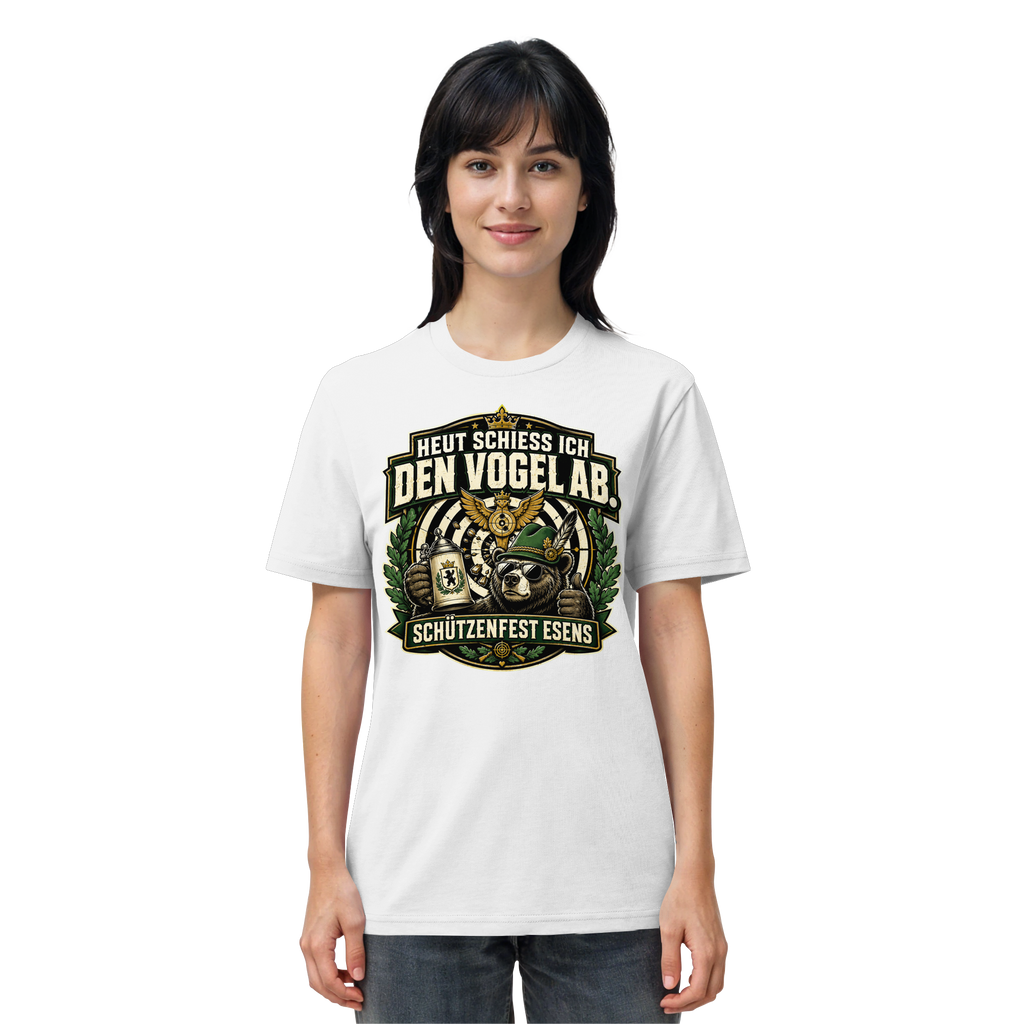 Heut schiess ich den Vogel ab – Schützenfest Esens - Organic Shirt